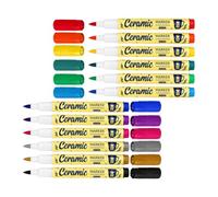 Générique Marqueur Acrylique 12 Pièces Pointe 1-6mm Séchage Adultes