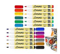 Générique Marqueur Acrylique 12 Pièces Pointe 1-6mm Séchage Adultes