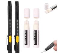 Générique Marqueur de Tissu effaçable à la Chaleur pour la Couture, Outils de Couture de Bricolage pour Le Coton, pour la Couture, la Broderie sur Le Coton et Les Tricots (2 stylos + 40 recharges)