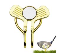 Générique Marqueur magnétique pour Balle de Golf Accessoires d'entraînement | Porte-marqueur de balle de golf Joueurs expérimentés, débutants, practice terrain