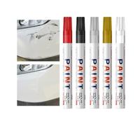 Générique Marqueur Pour Pierre Tombale De Cimetière, 5 Pièces de Lettrage Résistant aux Intempéries, Stylo Marqueur Pierre Métal Verre, pour Verre Bois Roche Tissu Céramique Professionnels