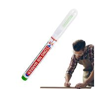 Générique Marqueur Trou Profond - Pointe Longue Menuisier Traceur | Stylo Chantier Étanche | Séchage Rapide Pointe Précise Marquage Bois Soudure Quincaillerie | Métal Carrelage Salle Bain Usage