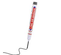Générique Marqueur Trou Profond - Pointe Longue Menuisier Traceur | Stylo Chantier Étanche | Séchage Rapide Pointe Précise Marquage Bois Soudure Quincaillerie | Métal Carrelage Salle Bain Usage