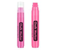 Générique Marqueurs de peinture à la craie | Marqueur pour tableau noir avec pointes de 15 mm de large - Marqueurs de tableau liquide, stylo à craie effaçable pour blanc, fenêtres, verre, noir