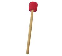 Générique Marteau de Grosse Caisse Facile à Tenir avec Manche en Bois Rouge, Maillet de Percussion Volume Ample, Accessoire Essentiel pour Batterie et Tambour