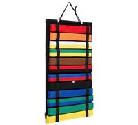 Générique Martial Arts Belt Display Holder Felt Wall Organizer Rack for Karate Judo Wrestling Belts Space Saving Displays for Learners Bedroom Den Living Room Cabinet Walls, 24.61x13.58 inches