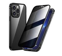Générique Marvulur Phone Case, Marvulur Powerful Anti-Peep Magnetic Phone Case, Full Body Shockproof Clear ase for iPhone 11/12/13/14/15/16 Pro Max (15,Black)