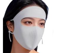 Générique Maschera Viso UV - Copertura Traspirante | Copriviso Outdoor | per Ciclismo Golf Spiaggia | Nylon Leggero Maschera Viso UV | Protezione Sole Estate Uomo Donna Attività All Aperto