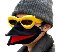 Générique Masque Animal,Accessoires Cosplay Bec D'Oiseau De Noël - Masque de Déguisement et Décorations de Fête | pour Hommes Femmes Fête Festival Musique Carnaval Mascarade Événements Séances Photo