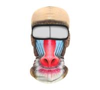 Générique Masque Cagoule Intégral À Impression 3D Visage Réaliste, Cagoule Polyester Séchage Rapide, Accessoire Déguisement Pour Ski, Moto, Fêtes Cosplay Et Sorties Extérieures