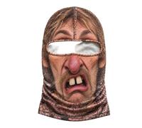 Générique Masque Cagoule Intégral À Impression 3D Visage Réaliste, Cagoule Polyester Séchage Rapide, Accessoire Déguisement Pour Ski, Moto, Fêtes Cosplay Et Sorties Extérieures