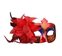 Générique Masque Carnaval Adulte Visage, Masques De Bal De Fin D'AnnéE Costume Carnaval Homme Masque Venise Homme Blanc Halloween Couple Pour Femme Mascarade FêTe