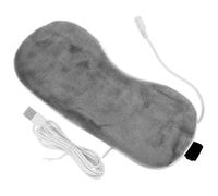 Générique Masque Chauffant Yeux USB Vapeur pour Soulager la Fatigue Oculaire, Masque de Sommeil en Polyester Confortable et Réglable pour Détente et Relaxation