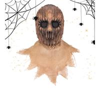 Générique Masque Cosplay Masque intégral effrayant en latex pour les fêtes