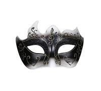 Générique Masque De Bal,Mascarade PailletéE Pour Les FêTes Et Mascarade éLéGante Et StyléE Pour Tous Les âGes (Black, One Size)