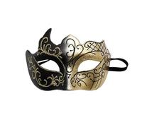 Générique Masque De Bal Masqué Pour Homme Femme Masques À Gratter Venise Style Classique Mascarade Fantôme L'Opéra Demi-Masque Carnaval Bleu Soirée Bachelorette Fête Et Costumes(Or)