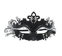 Générique Masque de Carnaval Femme, Masque Cyberpunk Masque Venitien Femme Dentelle Masque Loup Femme Noir Venitien Femme Accessoire Deguisement Femme Carnaval Rio Femme Masque Homme Noir