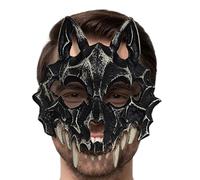 Générique Masque de Crâne de Loup,Masque Effrayant pour la Tête | Accessoire Costume Fête Halloween pour Maisons Hantées Spectacles Cosplay