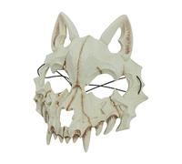 Générique Masque de Crâne de Loup | Masque Effrayant pour la Tête,Costume Halloween pour et Adultes Fêtes Cosplay Spectacles Maisons Hantées