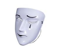 Générique Masque de mascarade - Sad Happy Face, Costume de Cosplay intégral