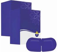 Générique Masque De Nuit pour Les Yeux,Masque Auto-Chauffant,Chaleur InstantanéE,Hydratation Apaisante pour Les Yeux Secs Et FatiguéS.,2pcs