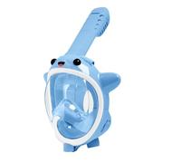 Générique Masque de plongée en apnée intégral avec systèmes respiratoires à Dessus secs, Masque de plongée en apnée pour, Vue panoramique Pliable, Visage Complet de plongée en apnée