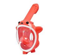 Générique Masque de plongée en apnée intégral avec systèmes respiratoires à Dessus secs, Masque de plongée en apnée pour, Vue panoramique Pliable, Visage Complet de plongée en apnée
