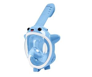 Générique Masque de plongée en apnée intégral avec systèmes respiratoires à Dessus secs, Masque de plongée en apnée pour, Vue panoramique Pliable, Visage Complet de plongée en apnée