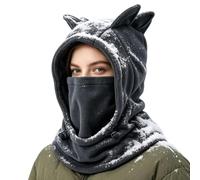 Générique Masque De Ski Bonnet Écharpe Couvrant Entièrement, Design Corne | Avec Cordon, Cagoule De Ski Football Pour Temps Froid Hivernal, Cyclisme Extérieur, Moto, Ski, Snowboard