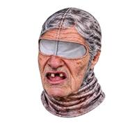 Générique Masque De Ski Drôle Et Réaliste pour Adultes Cagoule Intégrale Originale d'hiver avec Ouverture pour Les Yeux Masque De Costume Hilarant pour Le Ski Le Snowboard Les Fêtes
