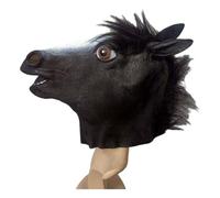 Générique Masque De Tête De Cheval Drôle, Masque Animal De Nouveauté En Latex Pour Adultes Hommes Halloween Mascarade Carnaval Cosplay Farces Fête
