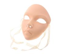 Générique Masque De Visage Entier Peint À La Main, Style Oriental Décoratif Cosplay | Accessoire De Décoration Pour Fête, Scénographie, Événement Et Déguisement Féminin Artistique