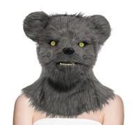 Générique Masque Déguisement Réaliste En Forme D'Ours À Bouche Ouverte