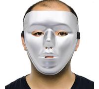 Générique Masque Facial Complet pour Bal Masqué, Masque Élégant pour Bal Masqué, Accessoire Ajustable Enfant pour École Fête Carnaval Théâtre Anquet