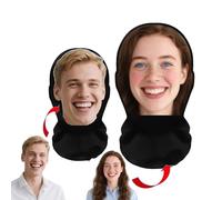Générique Masque Facial Réaliste Personnalisé pour Adultes - Réutilisable, Impression 3D, Cagoule Amusante Halloween, Masques Farce de Célébrité, Cache en Maille, et Cadeau Drôle Fêtes