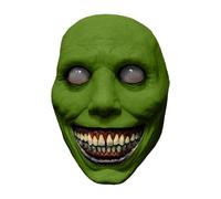 Générique Masque Halloween - Masque De Démon Souriant - Masques Fantômes | Latex Gothic Horror Ghost/Devil/Zombie Costume Masque Pour Hommes Et Femmes | Fête, Cosplay & Haunted House Prop