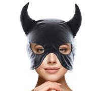 Générique Masque Intégral Cache-tête en Cuir PU Ajustable Respirant