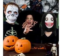 Générique Masque Intégral Halloween,Accessoire de Déguisement pour Masque Sinistre | En Latex Pour Adultes Déguisement Scène Et Fête