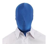 Générique Masque intégral pour un usage quotidien Tissu élastique respirant et confortable Parfait pour les fêtes à la maison en plein air et les tenues décontractées (Blue, One Size)