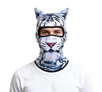 Générique Masque Ski Chat Couvre-Chef 3D Doux Réaliste Coupe-Vent Léger | Couvre-Chef Ski Chat Animal Pour Temps Froid Vélo Poussière Travail Extérieur Randonnée Sports de Neige Pêche Équitation