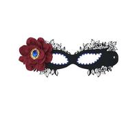 Générique Masque Soiree,Cosplay Maskenball Karneval : Dunkle Geheimnisvolle Halbgesichtsmaske FüR Die KostüMnacht (Blue, One Size)