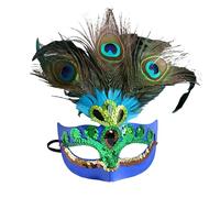 Générique Masque Vénitien Couple Femme Homme Bal Masqué pour Les Yeux pour Halloween Mascarade Carnaval,Masque Blanc À Décorer,Création Mode