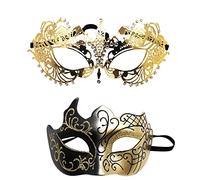 Générique Masque Vénitien-Demi-masques Carnaval avec Détails Vintage pour Déguisement Bal de Maquillage Mascarade,Masque Venise Femme,CarnavalD'activités