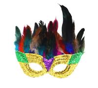 Générique Masque Vénitien Mascarade Vintage Antiques Masques Vénitiens Doux En Dentelle Pour Femme Style Visage Carnaval Homme Noir Et Doré Halloween Bal Masqué De Mardi Gras(B)