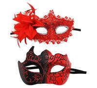 Générique Masque Vénitienne Femme Homme Vintage Masques Antiques Rétro Mascarade Bal Masqué pour Carnaval Halloween Party,Masques Carnaval À Decorer,CarnavalD'activités