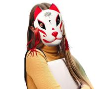 Générique Masque Visage Chat | Masque Animal | Accessoire de Déguisement pour Fête Familiale Festival Célébration Spectacle Théâtral Scénique Cosplay Vacances