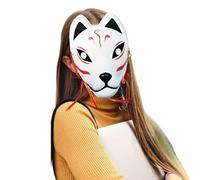 Générique Masque Visage Chat - Masque Intégral - Accessoire de Déguisement pour Fête Familiale Festival Célébration Spectacle Théâtral Scénique Cosplay Vacances