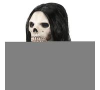 Générique Masque Visage Tête de Mort, Masque Halloween Effrayant Latex Respirant, Déguisement Visage Horreur pour Carnaval Cosplay Fête Scolaire Spectacle Maison Hantée Accessoire Photo