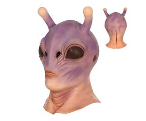 Générique Masques Alien Pour Adultes - Masque Intégral Visage Complet,Accessoire Déguisement 3D Réaliste Unisexe pour Fêtes et Événements Cosplay Décors Maison Hantée