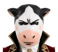 Générique Masques D'Animaux | Accessoire de Déguisement pour Cosplay d'Halloween | Masque de tête de vache | pour des fêtes, des festivals, de la photographie, de la scène, performances et du cosplay